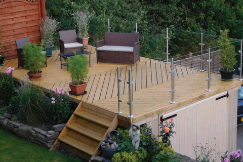 stainless and glass balustrade aerial view2